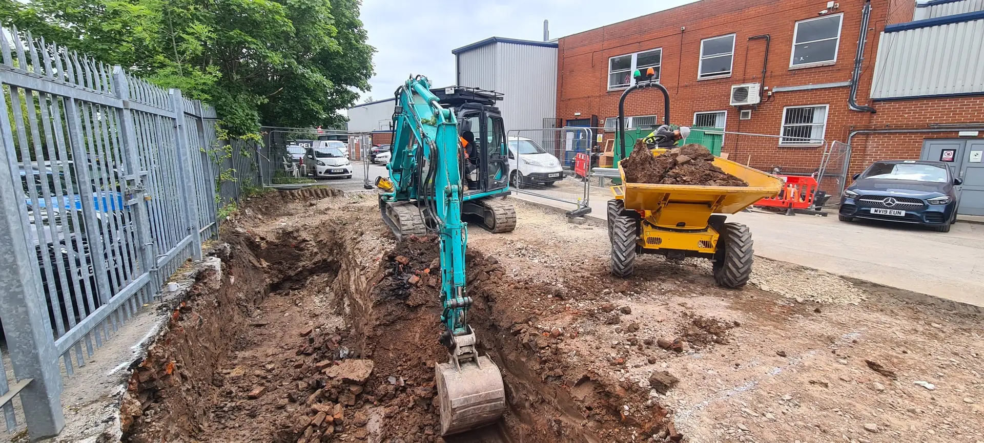 Civils, Groundwork, Manchester